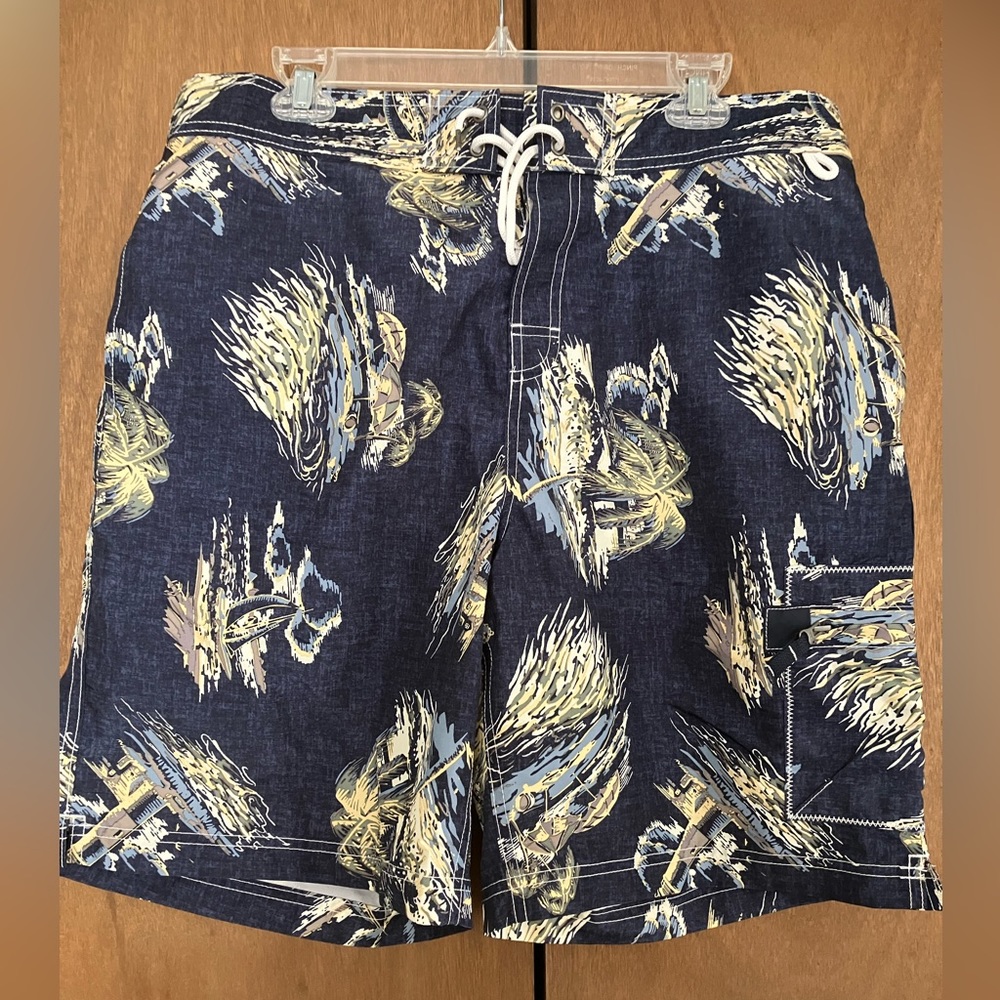 NWOT - Lands-end Mens Swim Shorts